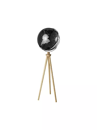 EMFORM | Standglobus - Sputnik 43 cm schwarz/silber | 